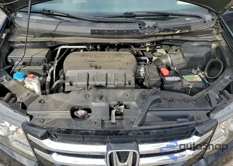 2014 Honda Odyssey Touring from USA, damaged, VIN 5FNRL5H93EB006785